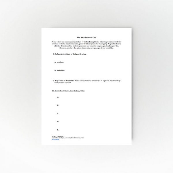 The Attributes of God - Image 2