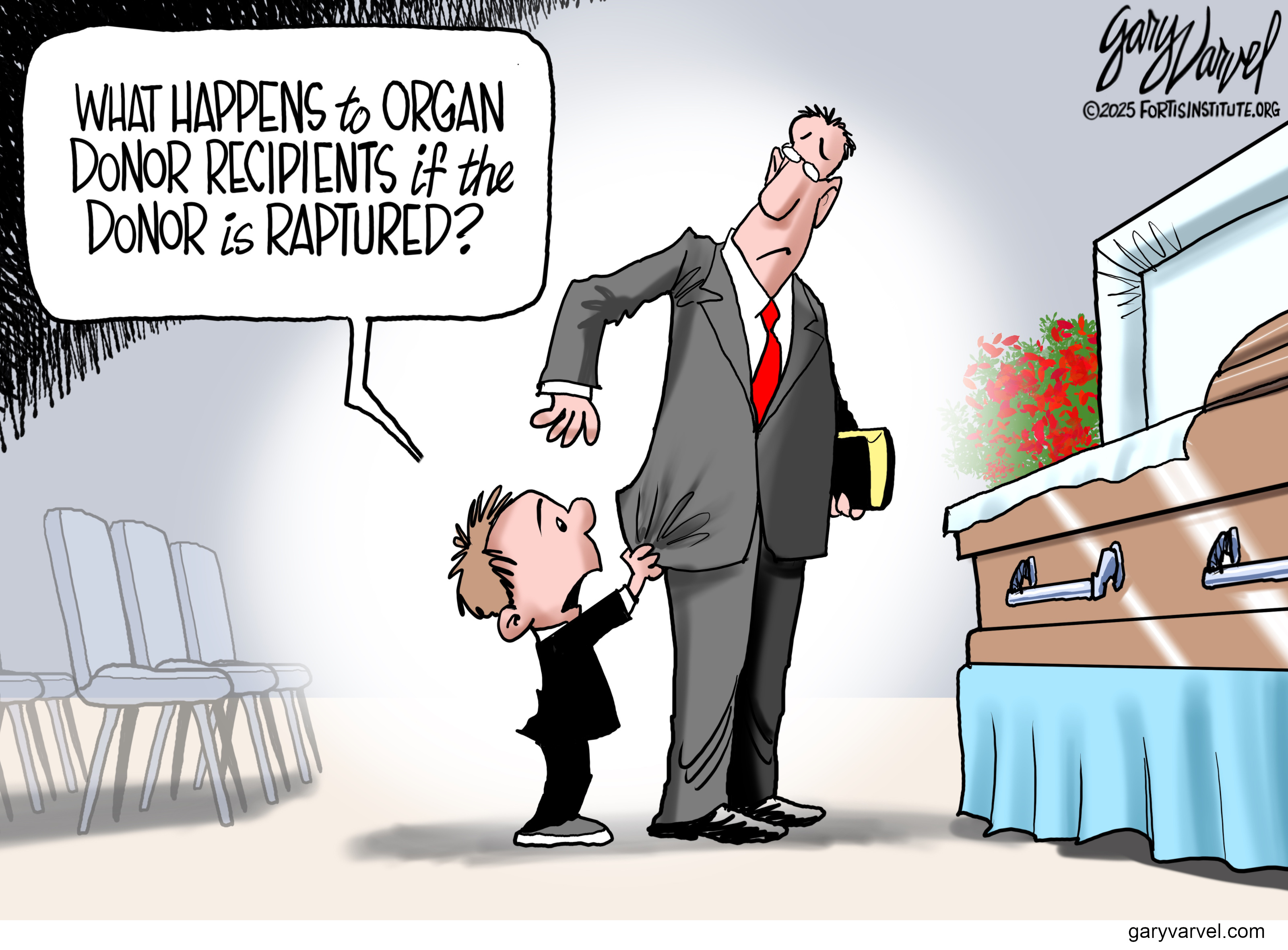 Organ donor and rapture