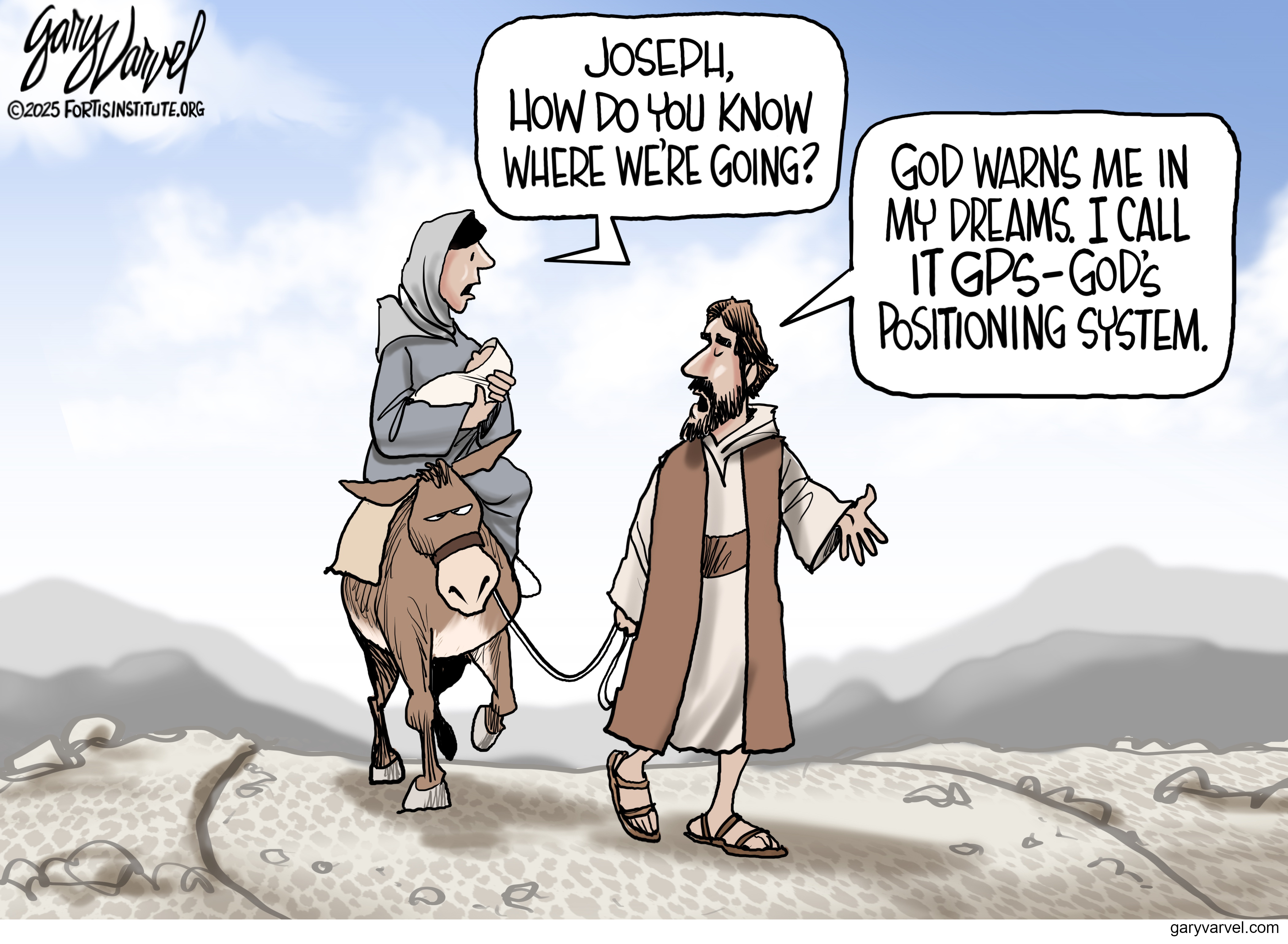 God's positioning system