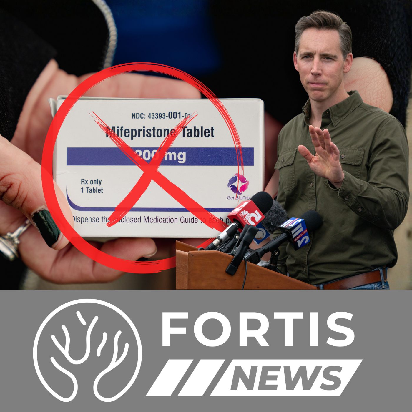 Hawley Targets Abortion Pill & Basements Brew Gender Hormones