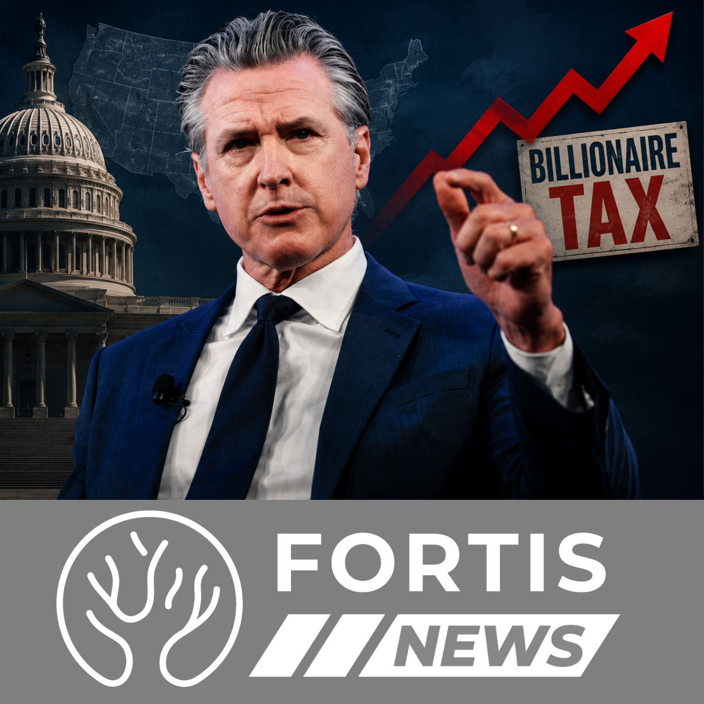 Newsom Proposes Billionaire Tax & Public Wealth Fund episode artwork