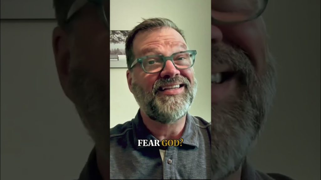 Dr. John Crotts shares the truth about fearing God…