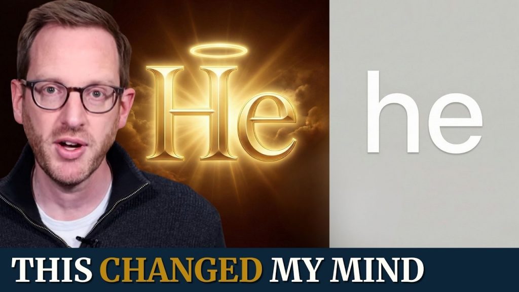 Should God’s Pronouns Be Capitalized or Lowercase?